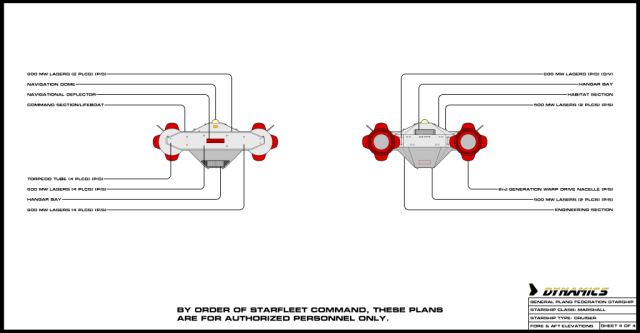 Marshall blueprint sheet 4