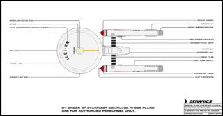 Republic Prototype Cruiser Blueprint Sheet 2