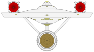 USS Constellation (bow)