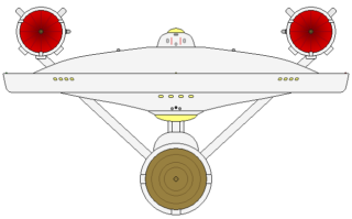 USS Republic (bow)
