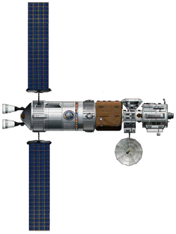 Ares mission spacecraft