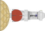 AFP-1 experimental propulsion ship