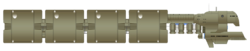 Y class transport (Hercules for Starfleet) schematic