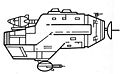 A Doppler without warp nacelle installed