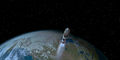 Phoenix and launch rocket