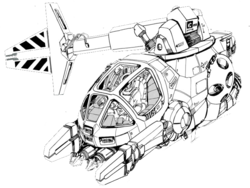 Class F1 / InterOrbital Products SPH-T08 'Aphid' heavy work pod