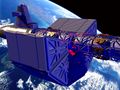 Lateral dorsal view of unloaded cargo section