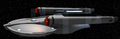 USS Xenophon at impulse
