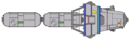 A Vanguard with containers