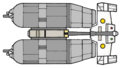 Watt fleet tanker/transport (dorsal view)