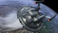 Enterprise class conducting planetary survey