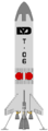 1989: DY-T in launch configuration