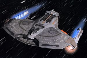 USS Yeager warping.jpg