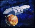 Antares class B freighter