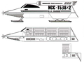 Schematic showing gear stowage