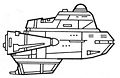Ship with uninstalled nacelles