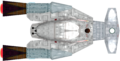 Ventral view, with command hull removed