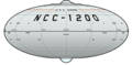 Mann light cruiser class bow view