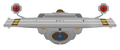'Manos' light cruiser/heavy destroyer (bow)