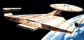 Valkyr class in orbit